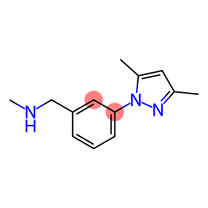 1-[3-(3,5-dimethylpyrazol-1-yl)phenyl]-N-methylmethanamine