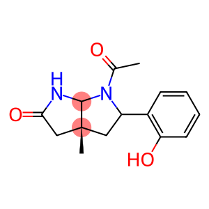 (3aR)-6-acetyl-5-(2-hydroxyphenyl)-3a-methyl-octahydropyrrolo[2,3-b]pyrrol-2-one