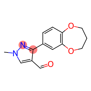 3-(3,4-Dihydro-2H-benzo[b][1,4]dioxepin-7-yl)-1-methyl-1H-pyrazol-4-carbaldehyde