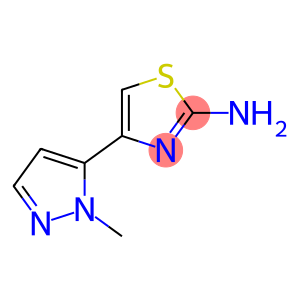 4-(1-甲基-1H-吡唑-5-基)-1,3-噻唑-2-胺