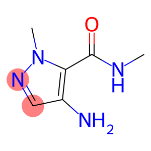 4-氨基-2-甲基-2H-吡唑-3-甲酸甲基酰胺