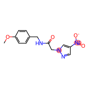 2-{4-nitro-1H-pyrazol-1-yl}-N-(4-methoxybenzyl)acetamide