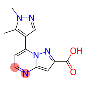 7-(1,5-二甲基-1H-吡唑-4-基)-吡唑并[1,5-A]-嘧啶-2-羧酸