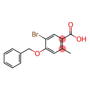 4-benzyloxy-5-bromo-2-methylbenzoic acid