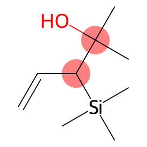 4-Penten-2-ol,  2-methyl-3-(trimethylsilyl)-
