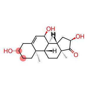 Androst-5-en-17-one, 3beta,7alpha,16alpha-trihydroxy- (6CI,7CI)