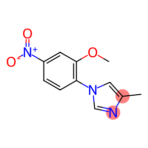 1-(2-甲氧基-4-硝基苯基)-4-甲基-1H-咪唑