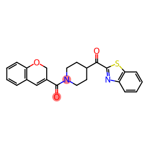 Methanone, 2H-1-benzopyran-3-yl[4-(2-benzothiazolylcarbonyl)-1-piperidinyl]-