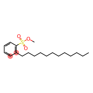 Benzenesulfonic acid, 2-dodecyl-, methyl ester