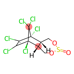 1,4,5,6,7,7-hexachloro-,cyclicsulfite,endo-5-norbornene-3-dimethanol