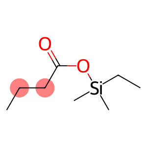 Butanoic  acid,  ethyldimethylsilyl  ester