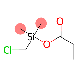 Silanol,  1-(chloromethyl)-1,1-dimethyl-,  1-propanoate
