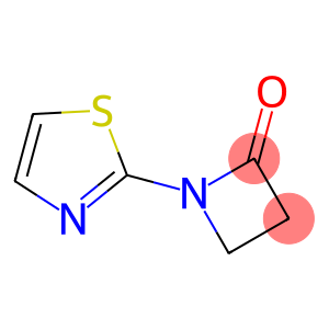 2-Azetidinone,  1-(2-thiazolyl)-