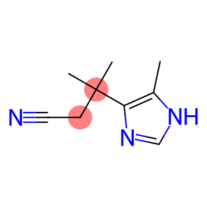 1H-Imidazole-5-propanenitrile,  -bta-,-bta-,4-trimethyl-