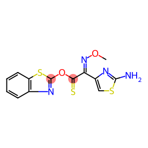 (Z)-O-benzo[d]thiazol-2-yl 2-(2-aminothiazol-4-yl)-2-(methoxyimino)ethanethioate