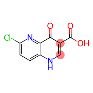 6-Chloro-1,5-naphthyridine-4-oxo-3-carboxylic acid