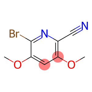 6-bromo-3,5-dimethoxy-pyridine-2-carbonitrile