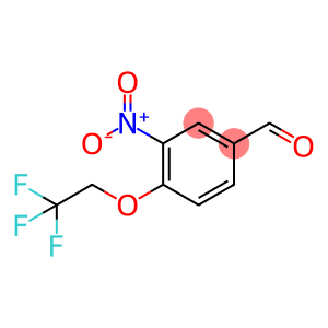 3-nitro-4-(2,2,2-trifluoroethoxy)benzaldehyde