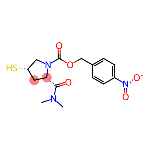 (2S-cis)-2-[(dimethylamino)carbonyl]-4-mercapto-1-pyrrolidinecarboxylic acid