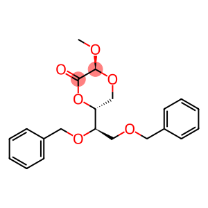 1,4-Dioxan-2-one, 6-[(1R)-1,2-bis(phenylmethoxy)ethyl]-3-methoxy-, (3S,6R)-