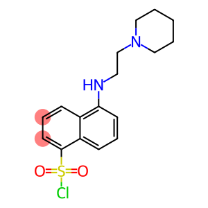 2-(N-piperidine)ethylamine-1-naphthyl-5-sulfonylchloride