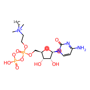 CYTIDINE DIPHOSPHOCHOLINE, [METHYL-14C]