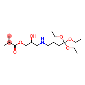 氮-(3-甲基丙烯酰氧基-2-羟丙基)-3-氨丙基三乙氧基硅烷