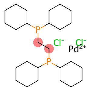 Dichloro[1,2-bis(dicyclohexylphosphino)ethane]palladium(II)
