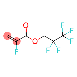 2-fluoro-2-propenoic acid 2,2,3,3,3-pentafluoropropyl ester