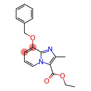 Imidazo[1,2-a]pyridine-3-carboxylicacid, 2-methyl-8-(phenylmethoxy)-, ethyl ester