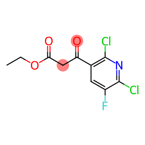 3-(2,6-二氯-5-氟吡啶-3-基)-3-氧代丙酸乙酯
