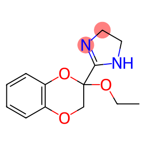 2-[(2-Ethoxy-2,3-dihydro-1,4-benzodioxin)-2-yl]-4,5-dihydro-1H-imidazole