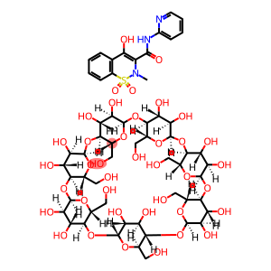 Piroxicam-β-cyclodextrin