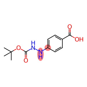 4-[2-(tert-Butoxycarbonyl)hydrazino]benzoic acid