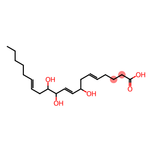 (5E,9E,14E)-8,11,12-trihydroxyicosa-5,9,14-trienoic acid