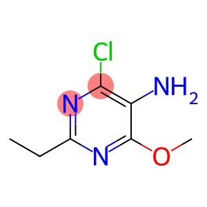 4-CHLORO-2-ETHYL-6-METHOXY-5-PYRIMIDINAMINE