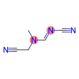 Methanimidamide, N-cyano-N-(cyanomethyl)-N-methyl- (9CI)