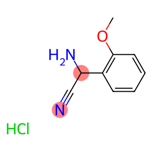 2-amino-2-(2-methoxyphenyl)acetonitrile hydrochloride