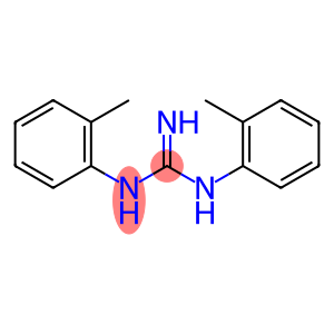 N-{(1E)-amino[(2-methylphenyl)amino]methylidene}-2-methylanilinium