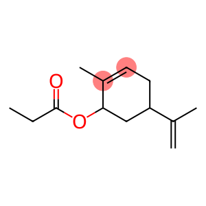 2-Cyclohexen-1-ol,2-methyl-5-(1-methylethenyl)-,propanoate