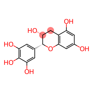 5,7-triol,3,4-dihydro-2-(3,4,5-trihydroxyphenyl)-2h-1-benzopyran-(2r-cis