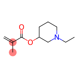 2-Methylpropenoic acid 1-ethylpiperidin-3-yl ester