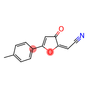 Acetonitrile, (5-(4-methylphenyl)-3-oxo-2(3H)-furanylidene)-