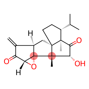 3H,5H-Pentaleno[6'a,1':5,6]pentaleno[1,6a-b]oxirene-2,8(1aH,6H)-dione, hexahydro-9-hydroxy-7a,9a-dimethyl-3-methylene-7-(1-methylethyl)-, (1aS,3aR,4aS,7R,7aR,9R,9aR,9bR)-