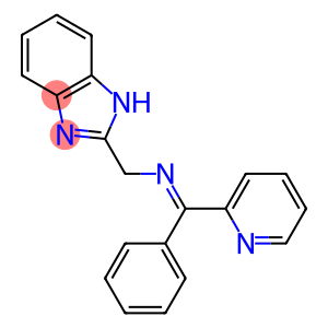 N-(Phenyl-2-pyridinylmethylene)-1H-benzimidazole-2-methanamine