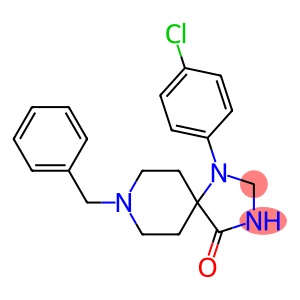 1,3,8-Triazaspiro[4.5]decan-4-one, 1-(4-chlorophenyl)-8-(phenylmethyl)-
