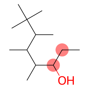 4,5,6,7,7-pentamethyloctan-3-ol