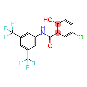N-[3,5-Bis(trifluoromethyl)phenyl]-5-chloro-2-hydroxybenzamide                     IMD0354