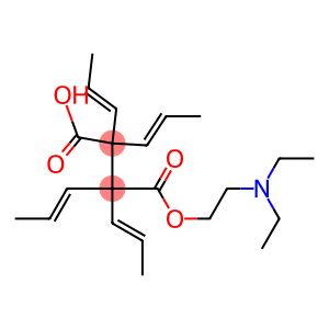 1-[2-(diethylamino)ethyl] hydrogen 2-(tetrapropenyl)succinate