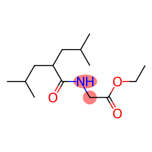 ethyl N-(2-isobutyl-4-methyl-1-oxopentyl)glycinate